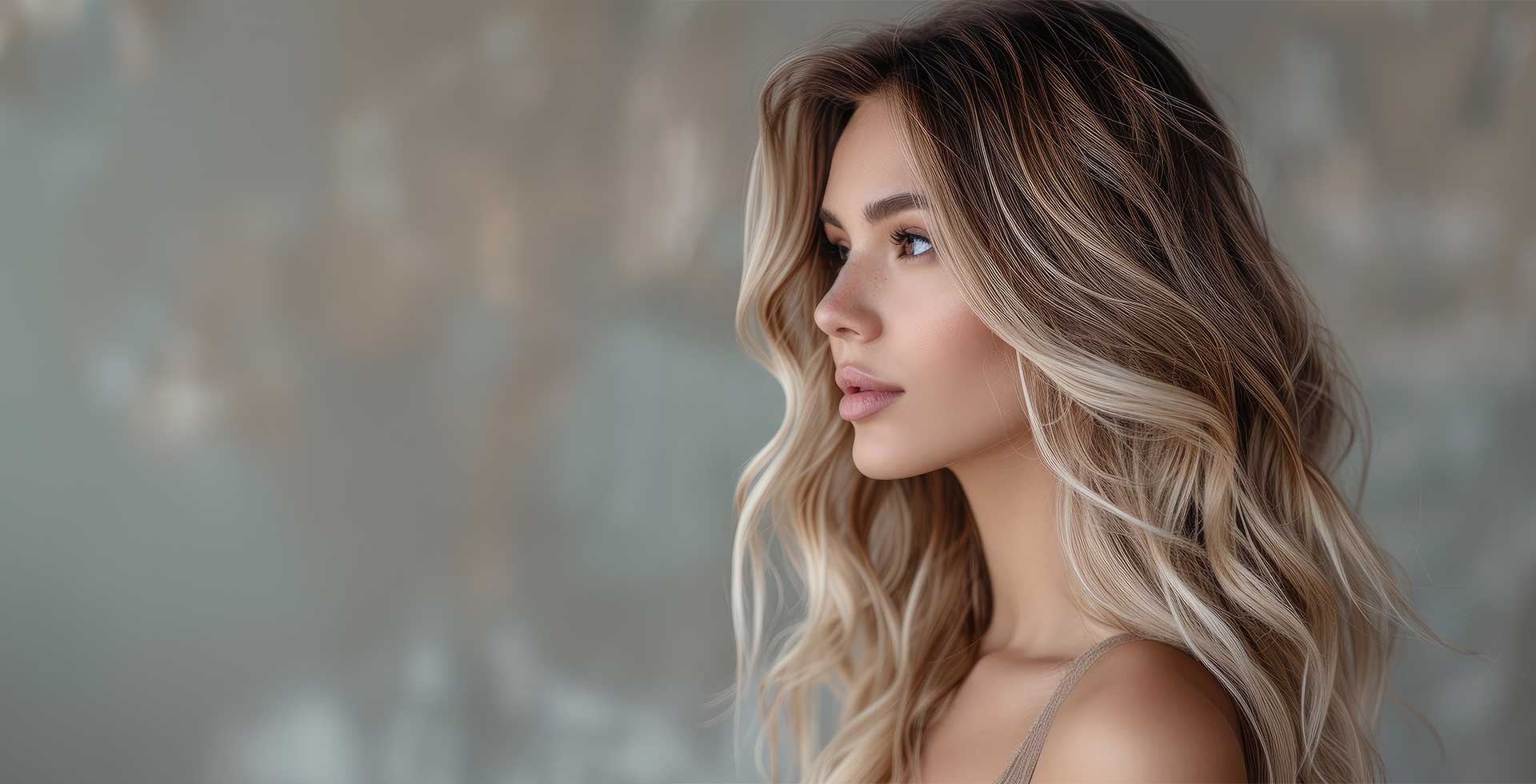 Balayage en Santo Domingo con tonos caramelo en 8.72 Hair Salon